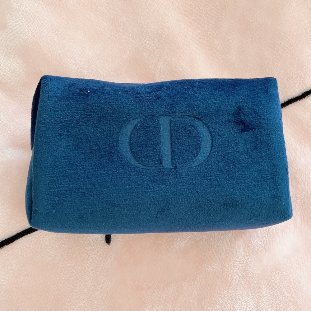 💙Dior Navy Blue Cosmetic Pouch